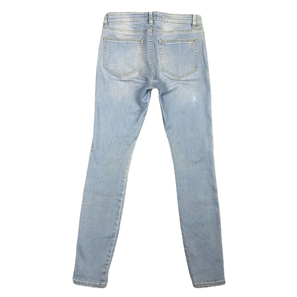 Southern Tide Skinny Stretch Light Wash Denim Jeans Womens 27‎ Light Blue